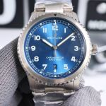 Breitling Automatic Mechanical 2824 Movement 41MM Steel Blue Watch